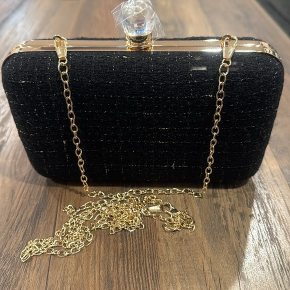 Evening Tweed Clutch